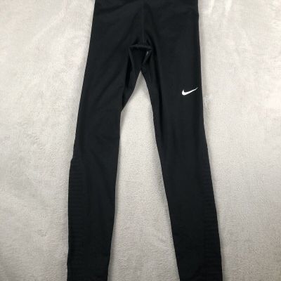 Nike Pro Leggings Yoga Pants Dri-Fit Women's Medium Workout Gym Training Black